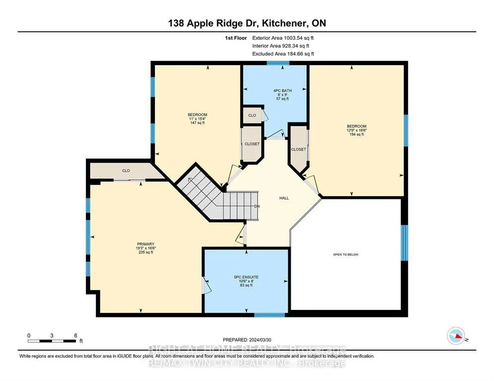 Photo 32 of Unit UPPER, 138 Apple Ridge Drive, Kitchener — HOMEH