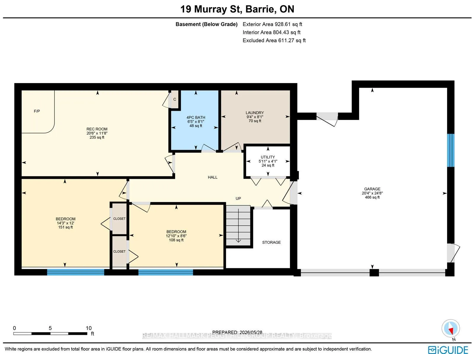 Photo 25 of 19 Murray Street, Barrie, Allandale Heights — HOMEH