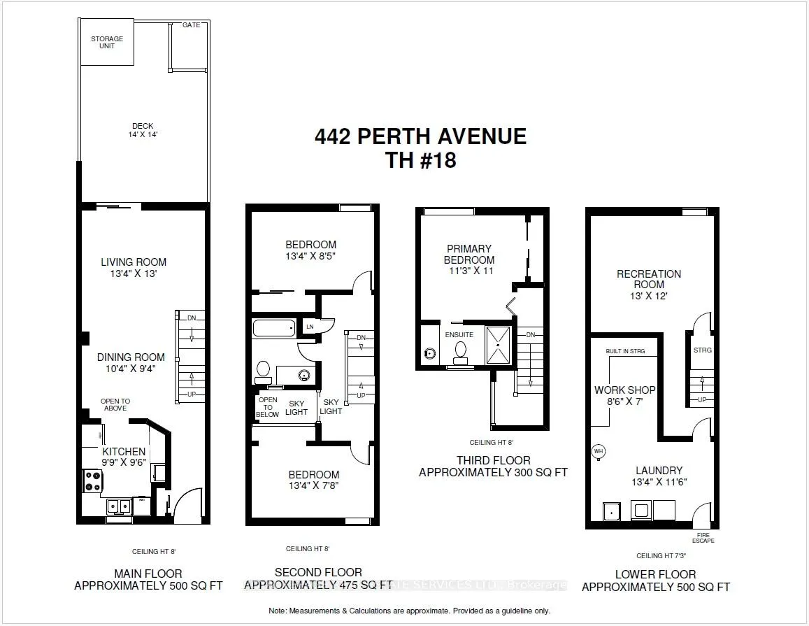 Photo 36 of Unit 18, 442 Perth Avenue, Toronto, Dovercourt-Wallace Emerson-Junction — HOMEH