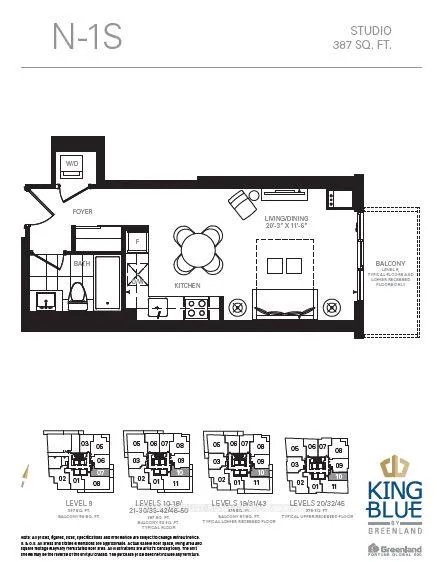 Photo 2 of Unit 1110, 125 Blue Jays Way, Toronto, Waterfront Communities — HOMEH