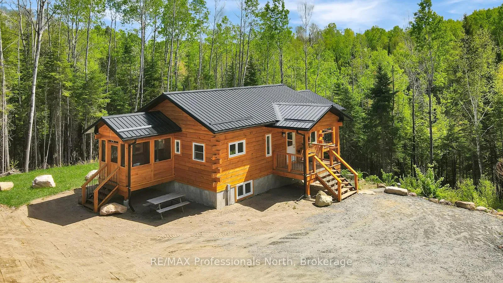 Front of 6587 Elephant Lake Road