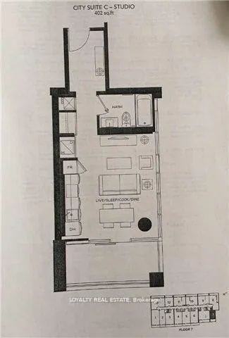 Photo 2 of Unit 707, 159 Dundas Street E, Toronto, Church-Yonge Corridor — HOMEH