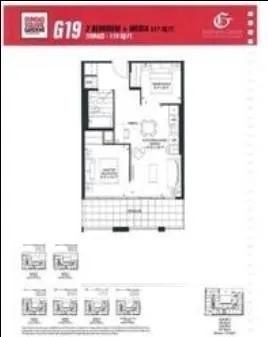 Front of Unit 1815, 251 Jarvis Street