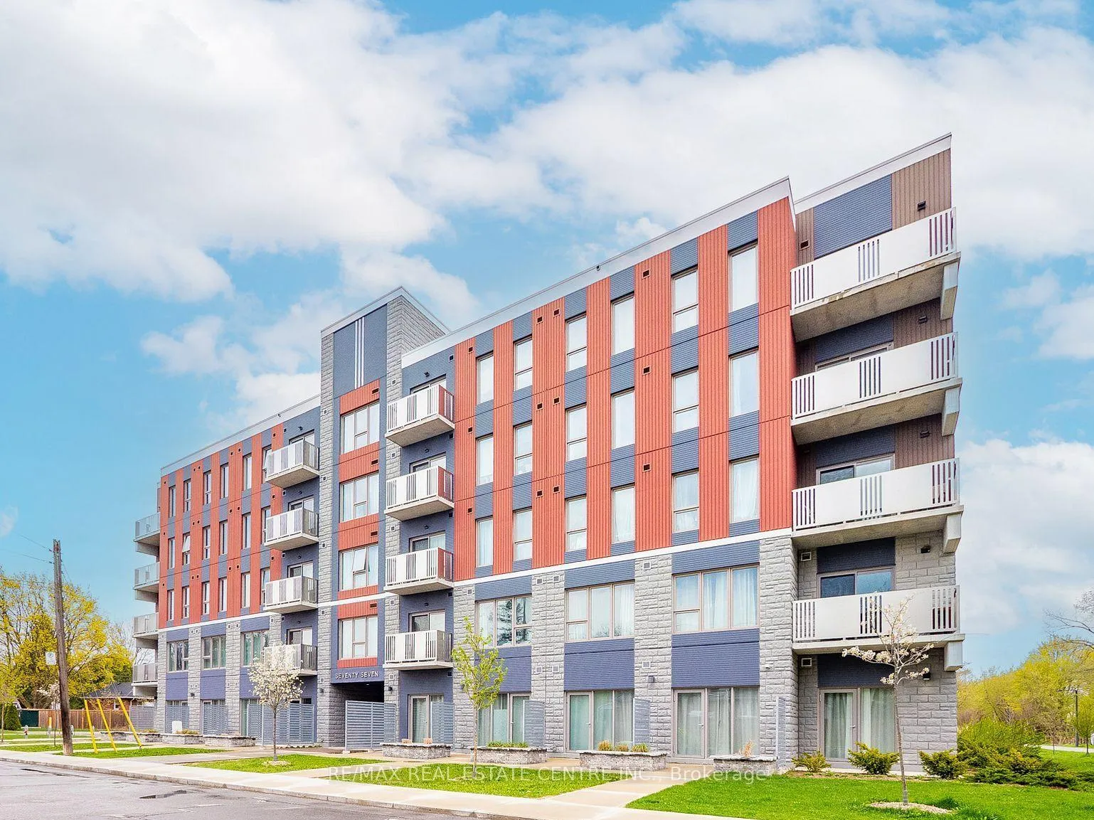 Front of Unit 208, 77 Leland Street