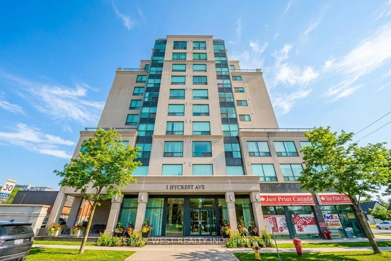 Front of Unit 602, 1 Hycrest Avenue