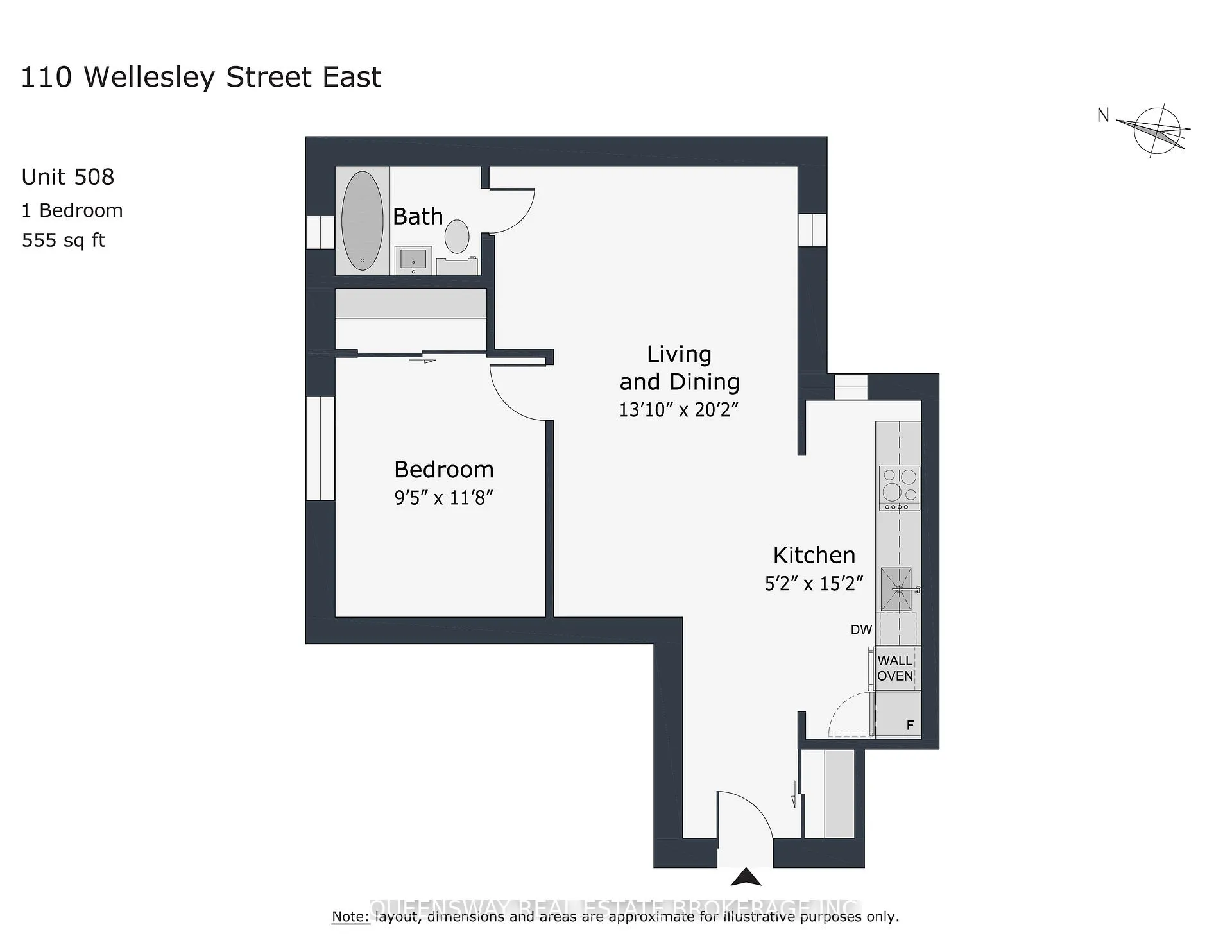 Photo 20 of Unit 508, 110 Wellesley Street E, Toronto, Church-Yonge Corridor — HOMEH