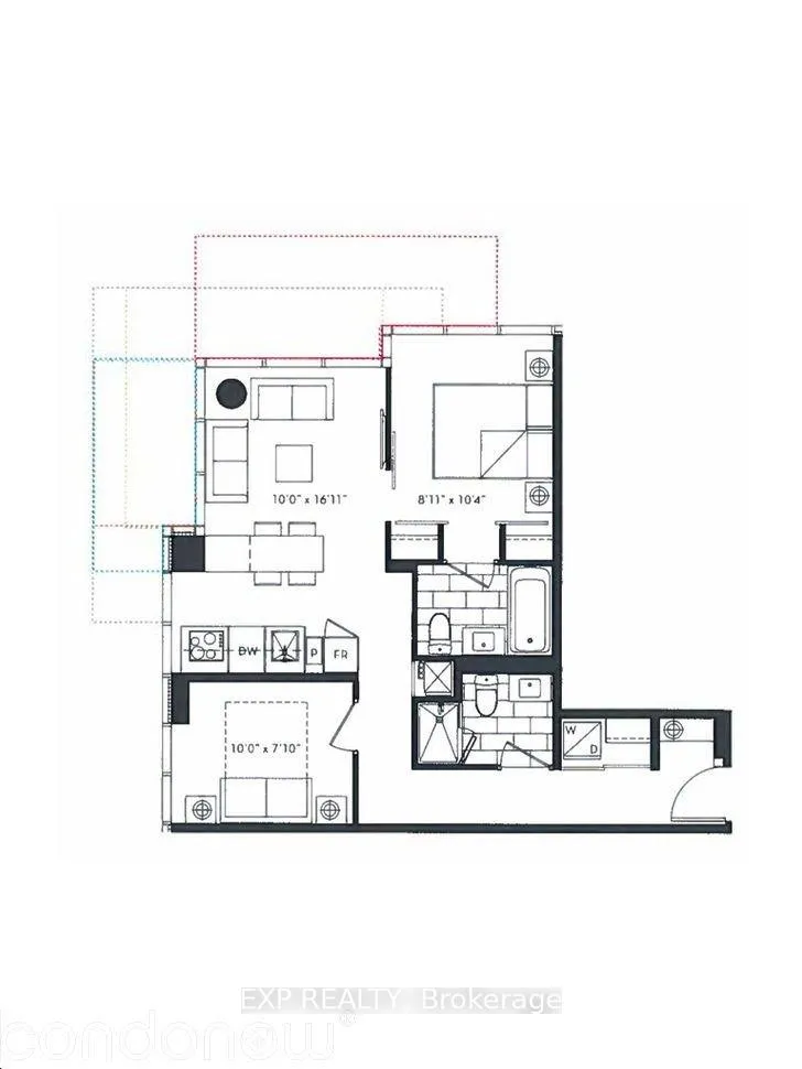 Photo 2 of Unit 1813, 77 Shuter Street, Toronto, Church-Yonge Corridor — HOMEH