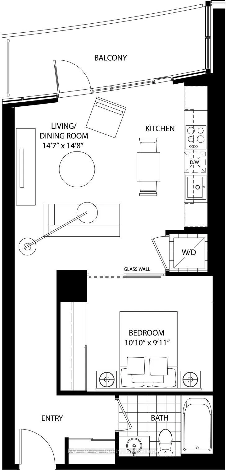 Photo 16 of Unit 4205, 21 Widmer Street, Toronto, Waterfront Communities — HOMEH