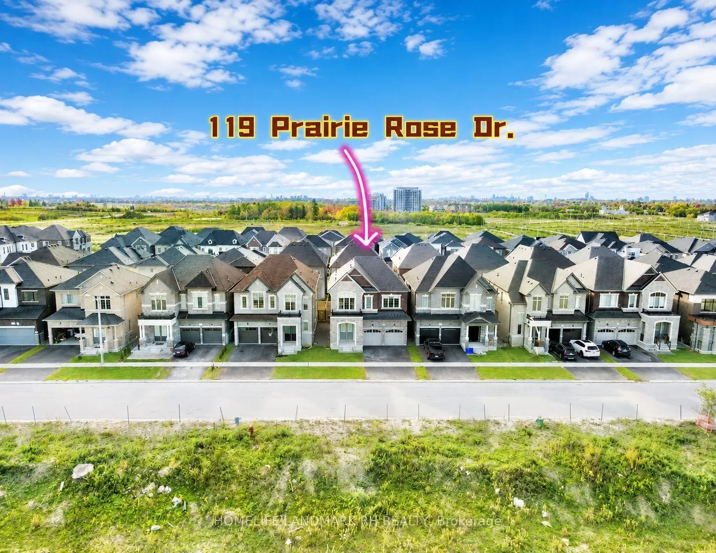 Front of 119 Prairie Rose Drive