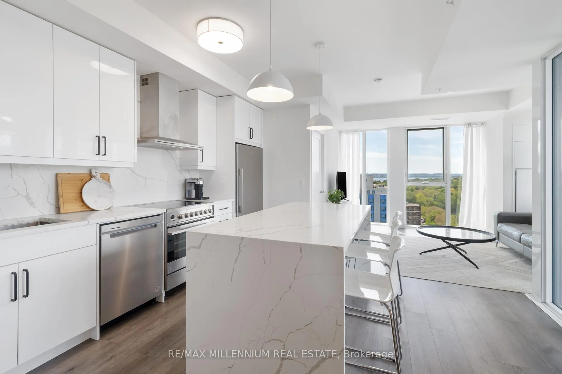 Front of Unit 1302, 500 Brock Avenue