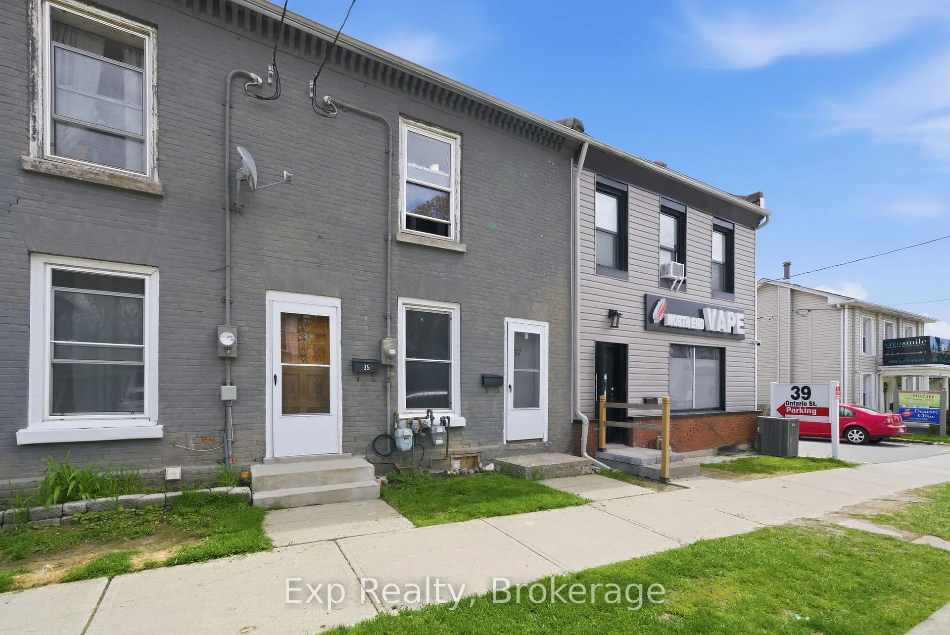 Front of 35-37 Ontario Street