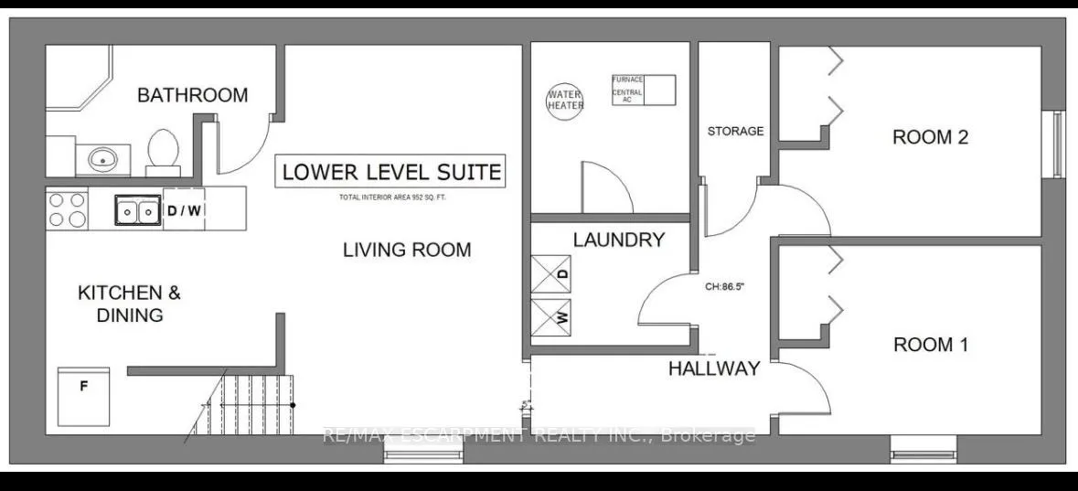 Photo 17 of Unit LOWER, 23 Ivanhoe Road, Brantford, Brier Park — HOMEH