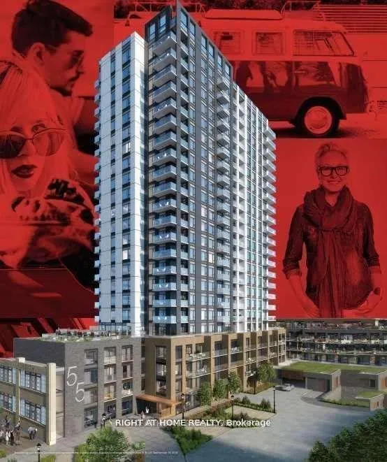 Front of Unit 218, 55 Duke Street W