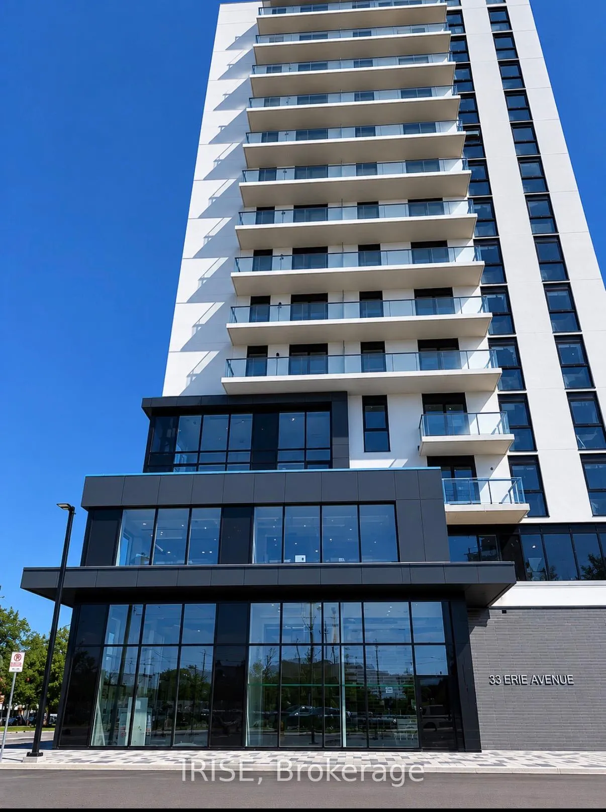 Front of Unit 707, 33 Erie Avenue