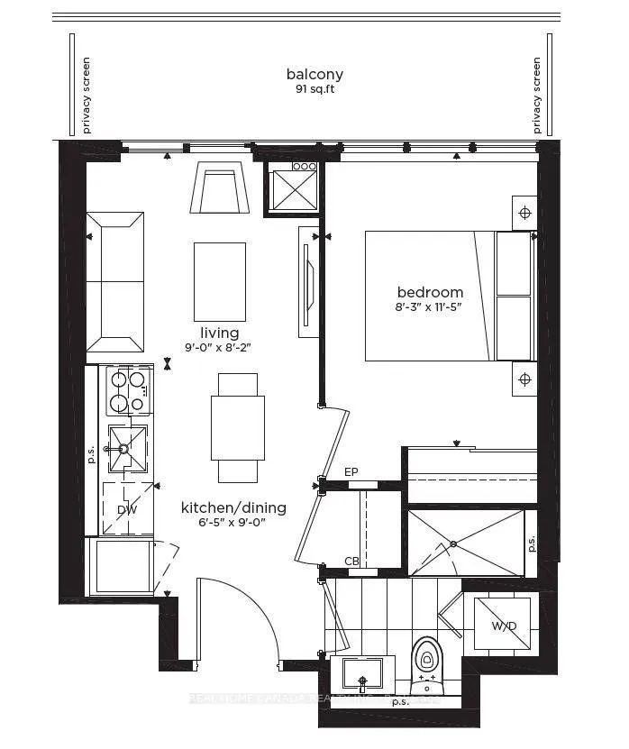 Photo 4 of Unit 2213, 195 Redpath Avenue, Toronto, Mount Pleasant West — HOMEH
