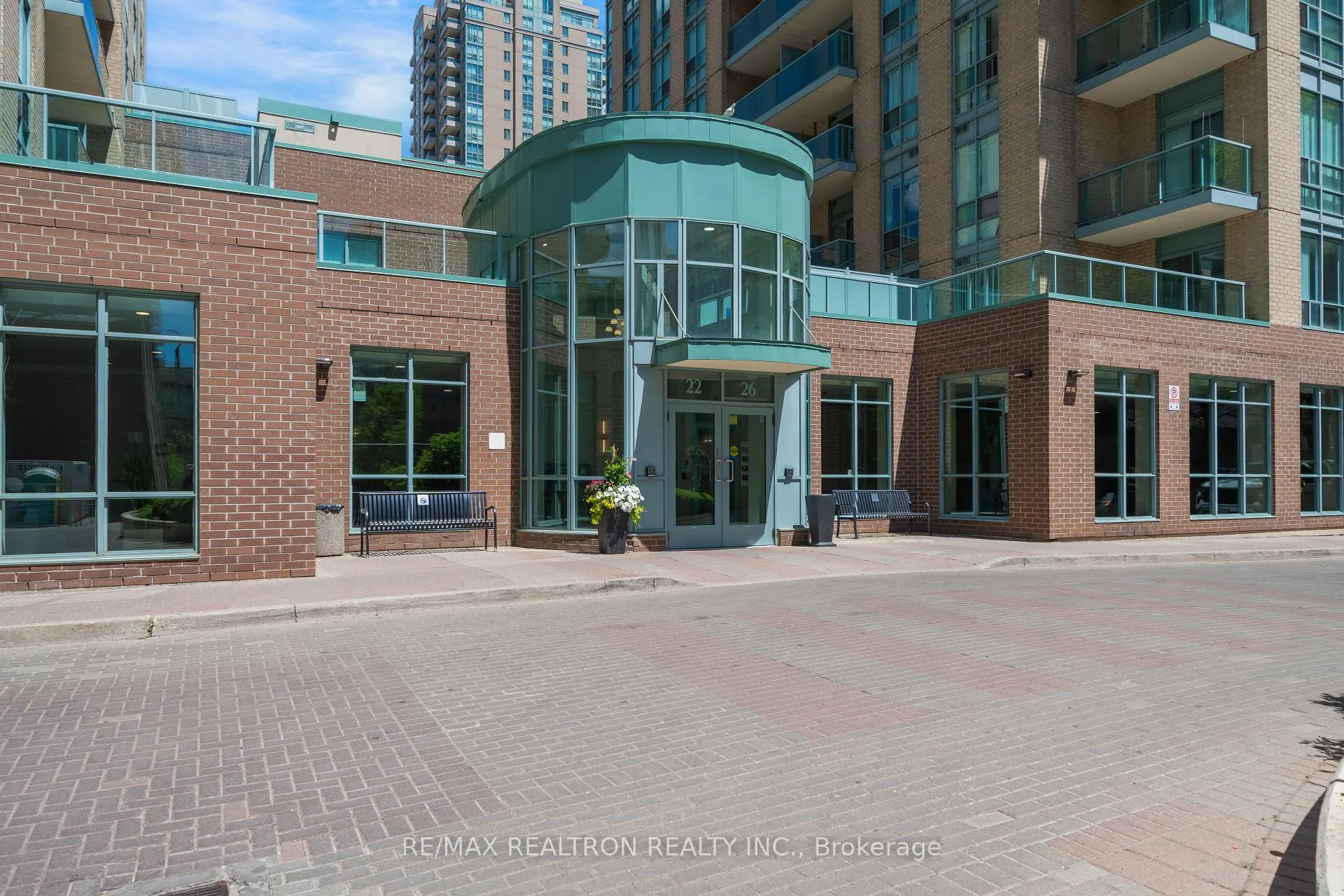 Front of Unit 1901, 22 Olive Avenue
