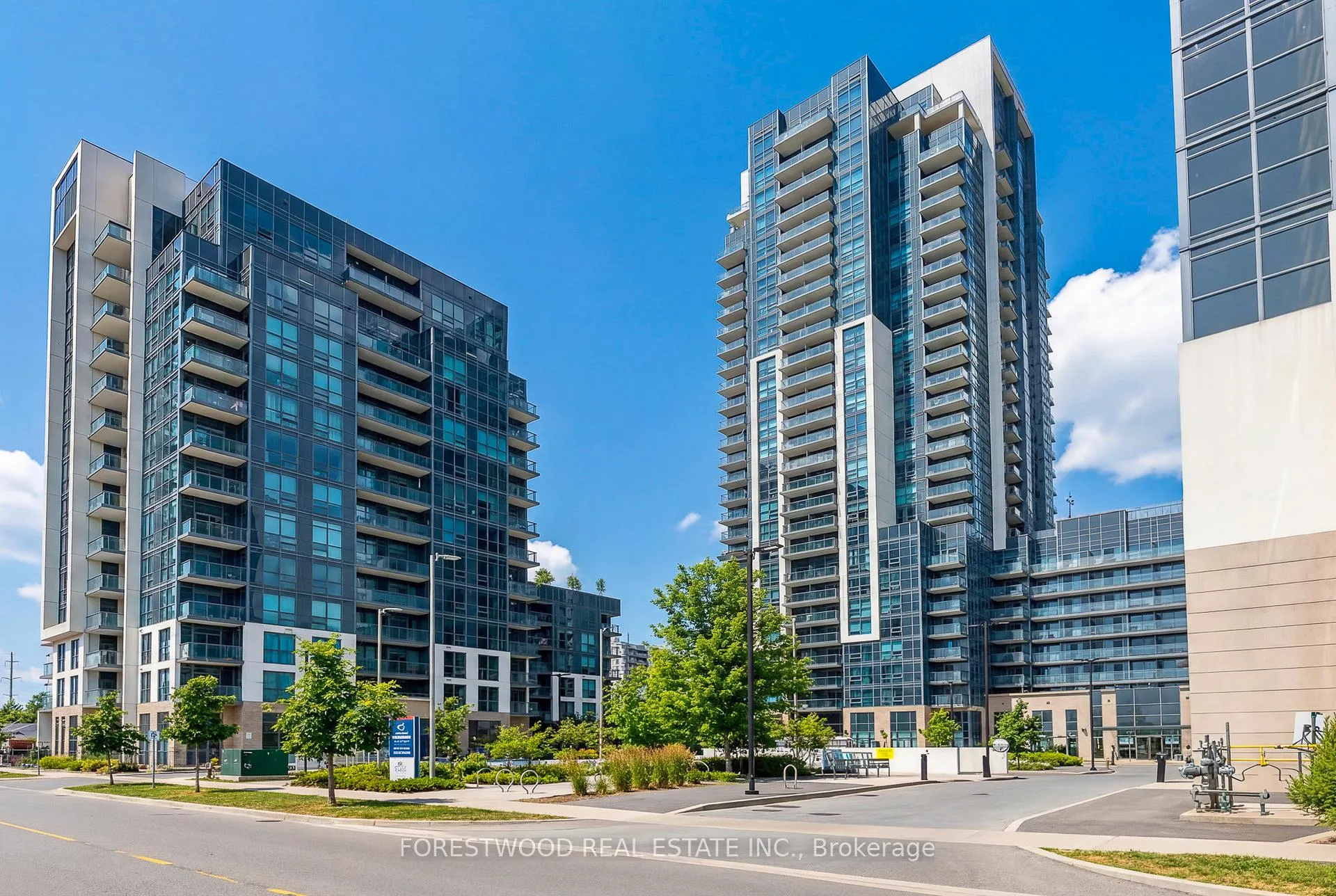 Front of Unit 2104, 20 Meadowglen Place