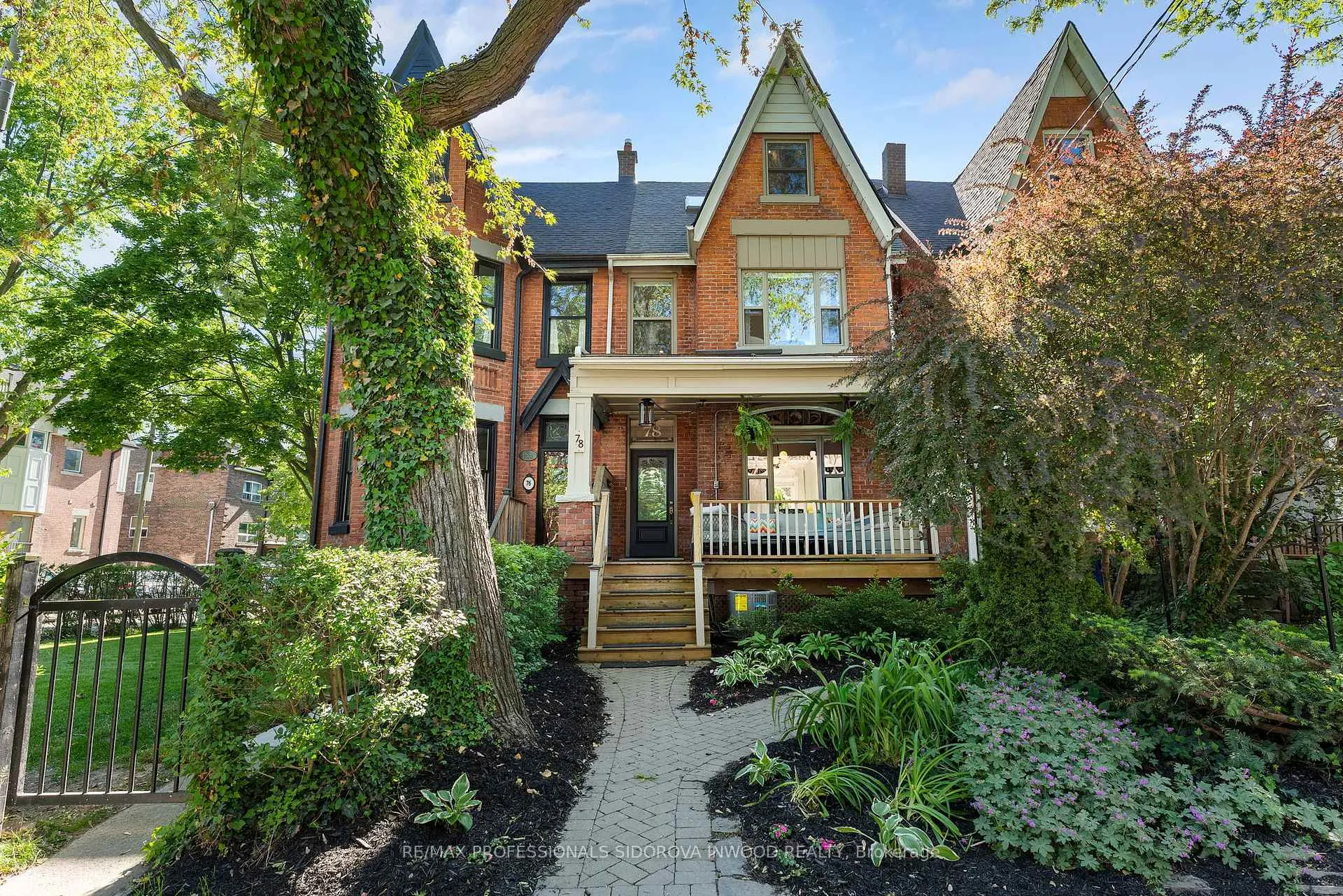 Front of 78 Sorauren Avenue