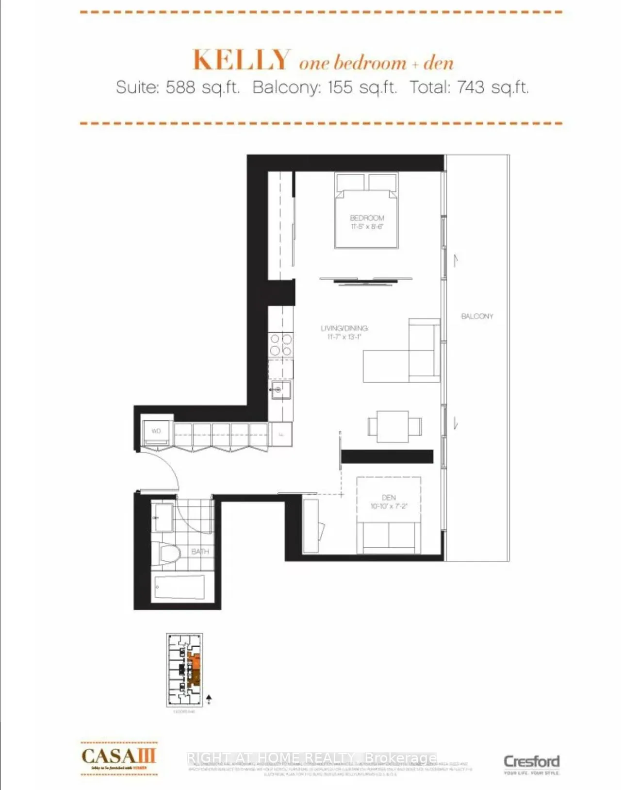 Photo 6 of Unit 3613, 50 Charles St E Street, Toronto, Church-Yonge Corridor — HOMEH