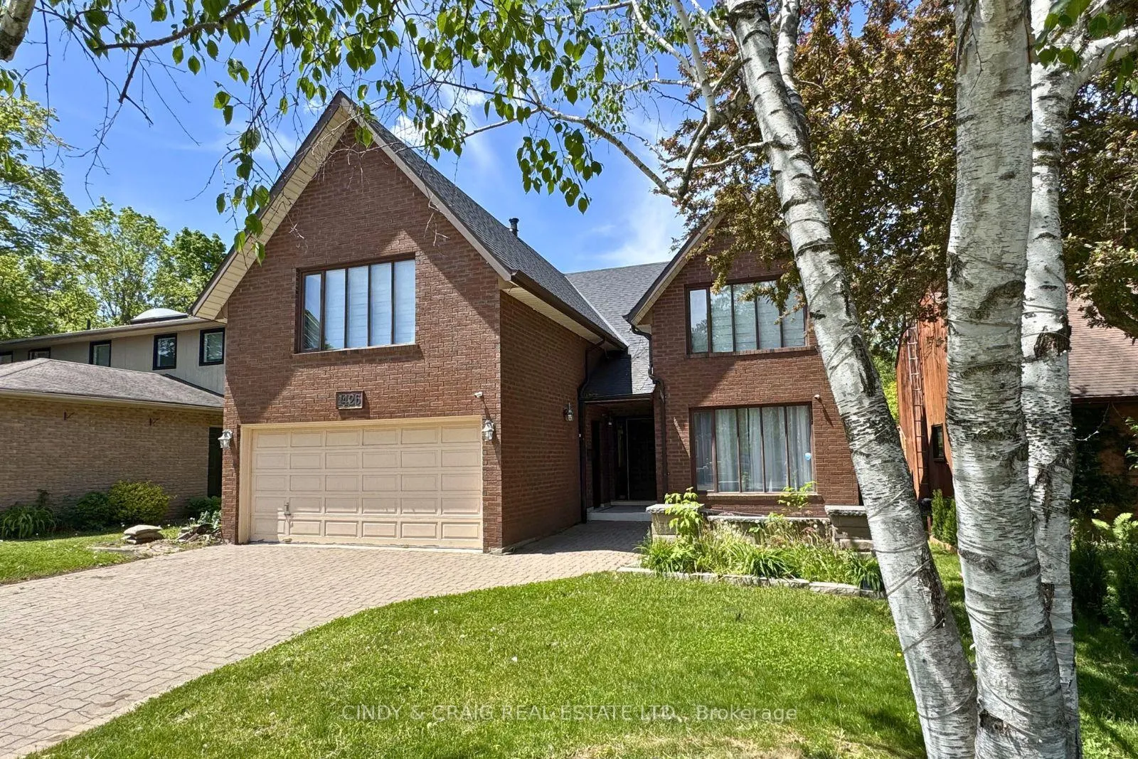 Front of 1426 Highbush Trail