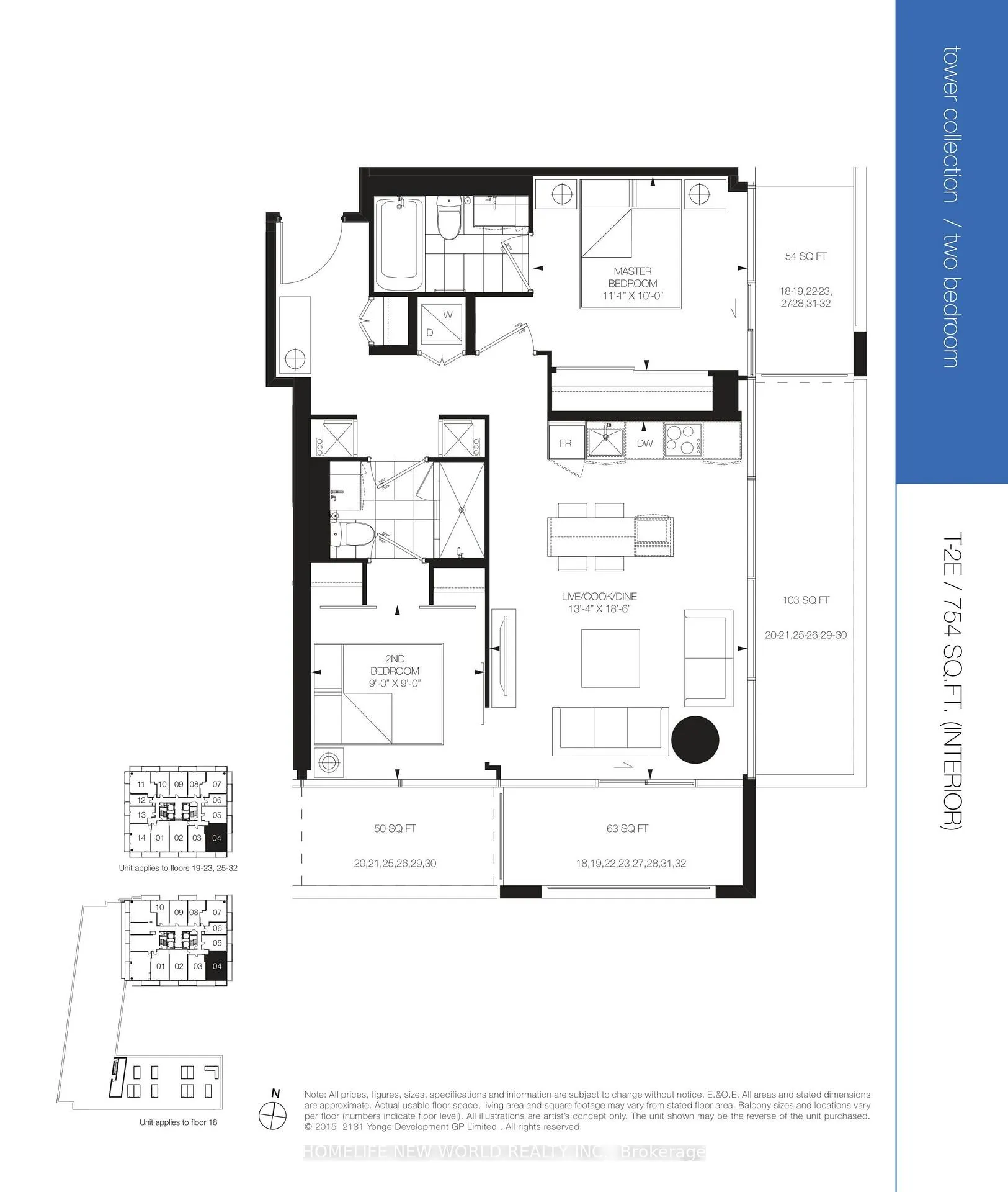 Photo 3 of Unit 1104, 5 Soudan Avenue, Toronto, Mount Pleasant West — HOMEH
