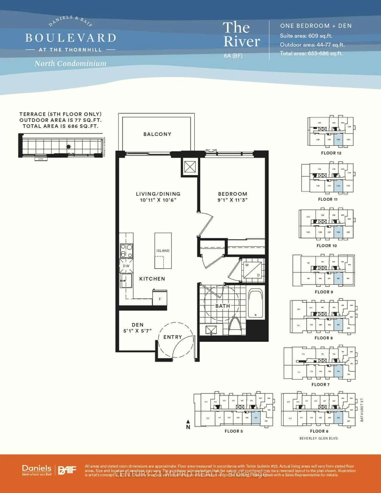 Photo 16 of Unit 1206, 8 Beverley Glen Boulevard, Vaughan, Beverley Glen — HOMEH