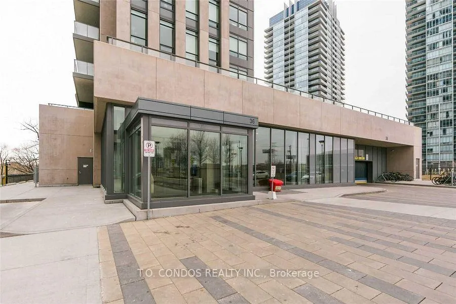 Front of Unit 1506, 36 Park Lawn Road