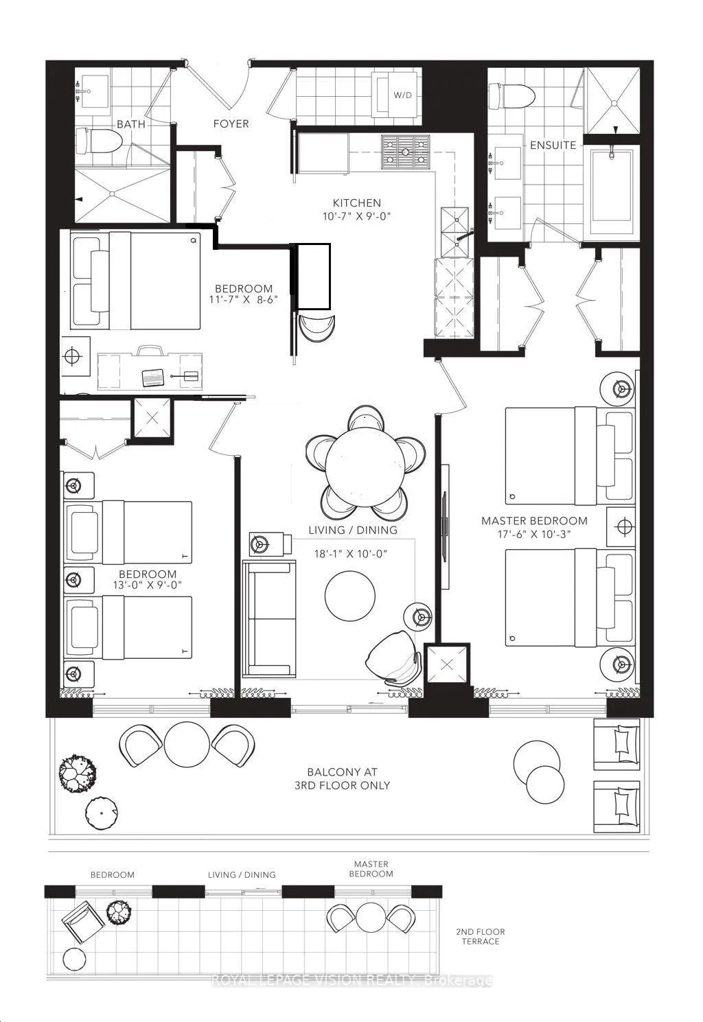 Front of Unit 202, 505 Glencairn Avenue