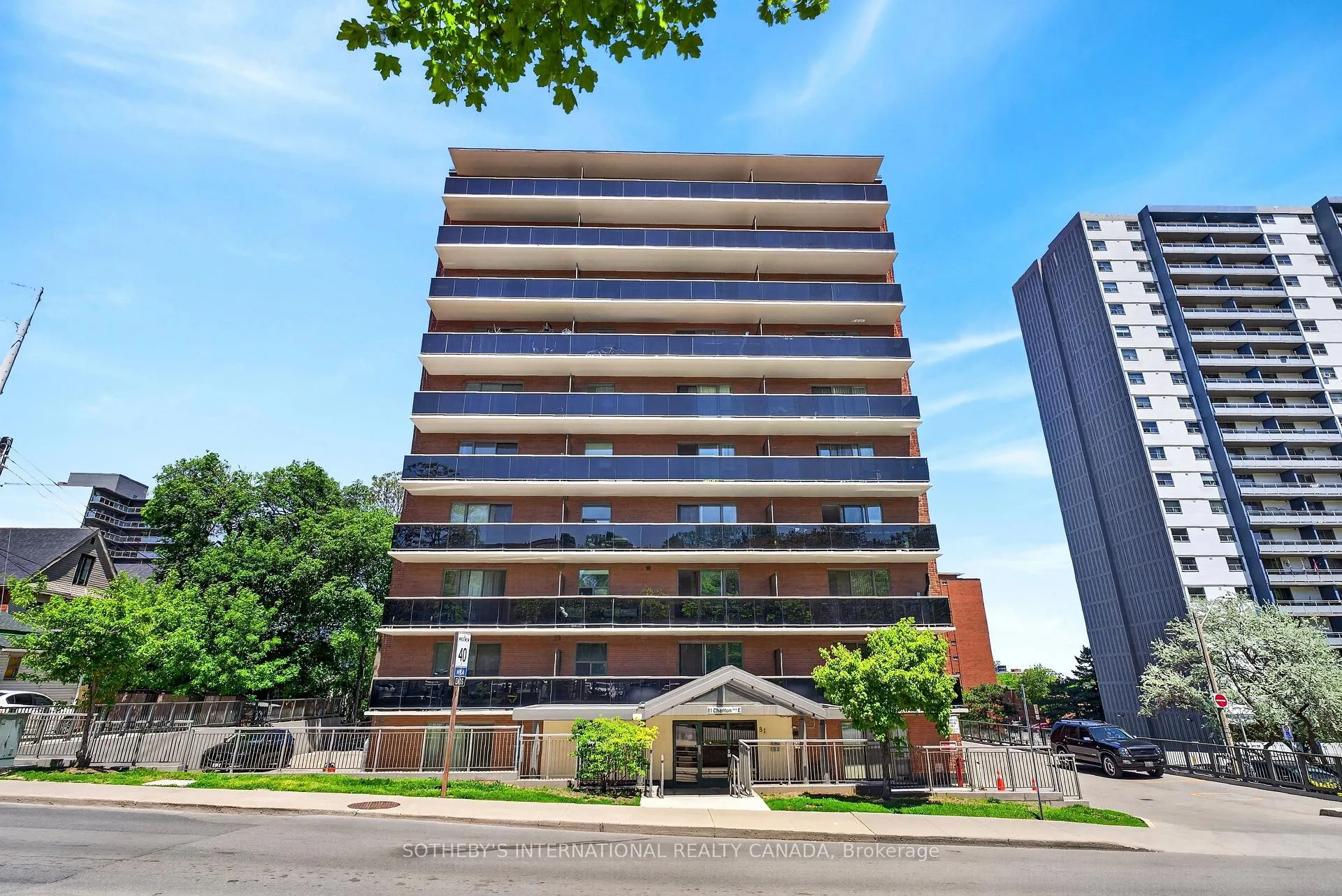 Front of Unit 103, 81 Charlton Avenue E