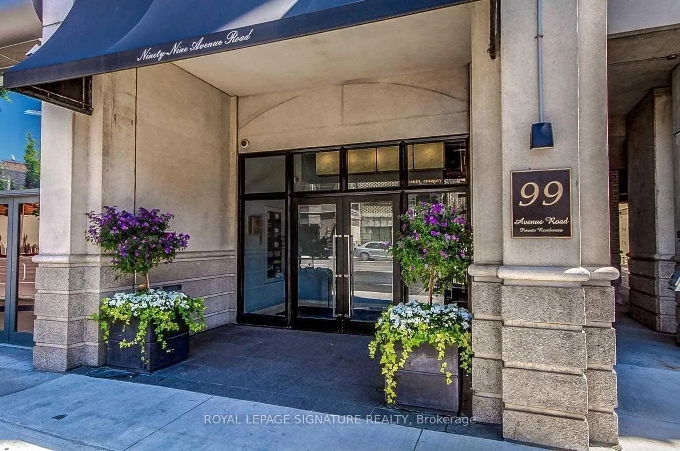 Front of Unit 1005, 99 Avenue Road