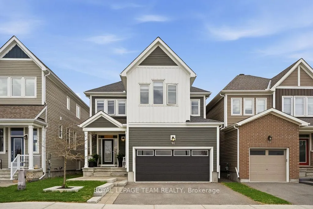 Photo 3 of 91 Cantle Crescent, Ottawa, Goulbourn Twp From Franktown Rd/South To Rideau — HOMEH