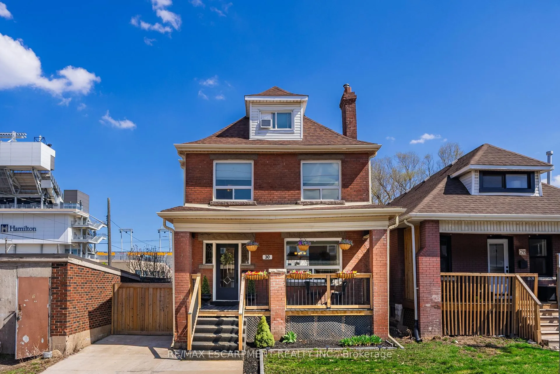 Front of 30 Lottridge Street