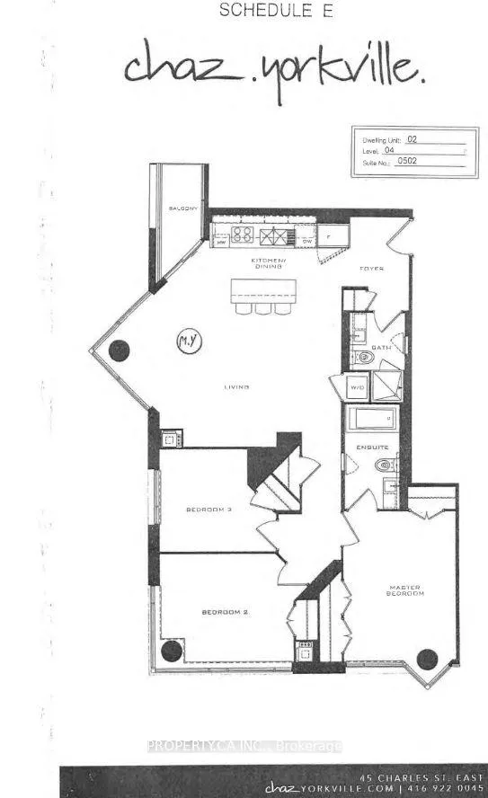 Photo 45 of Unit 502, 45 Charles Street E, Toronto, Church-Yonge Corridor — HOMEH