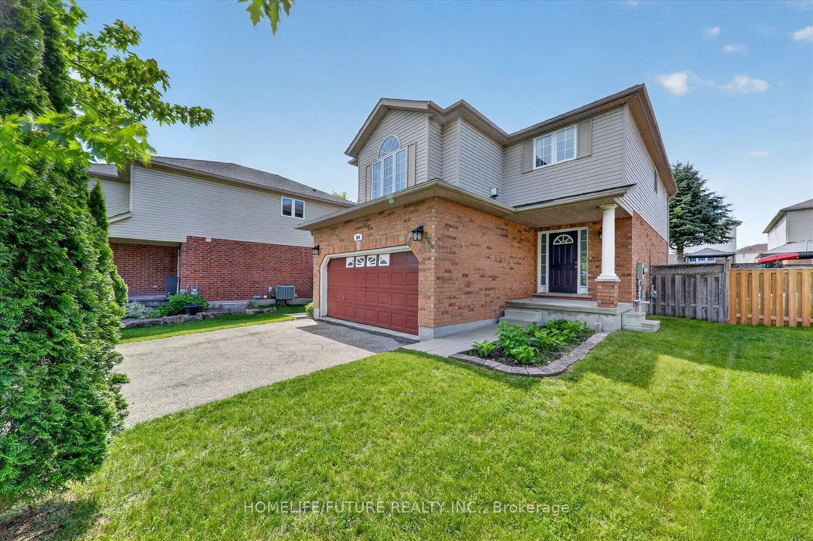 Front of 264 Holbeach Court