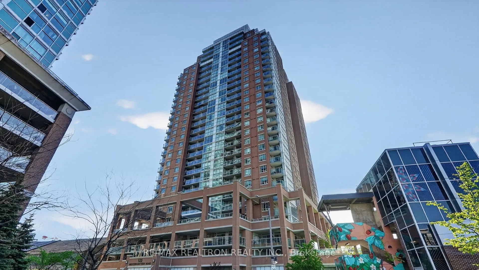 Front of Unit 2902, 125 Western Battery Road