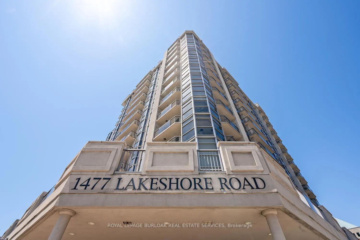 Front of Unit 704, 1477 Lakeshore Road