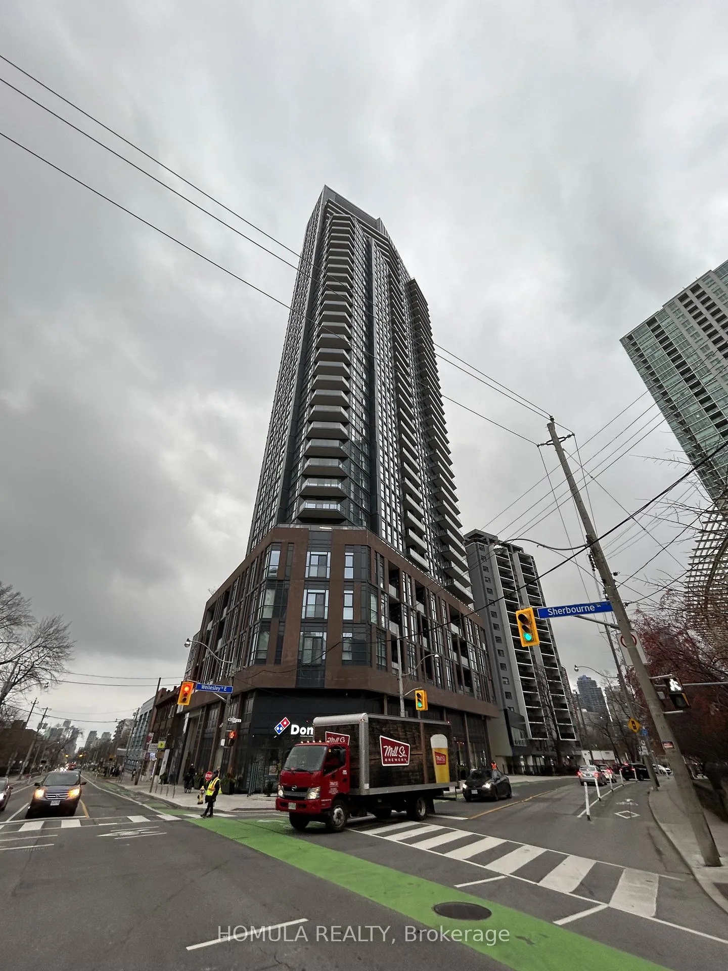 Front of Unit 303, 159 Wellesley Street E