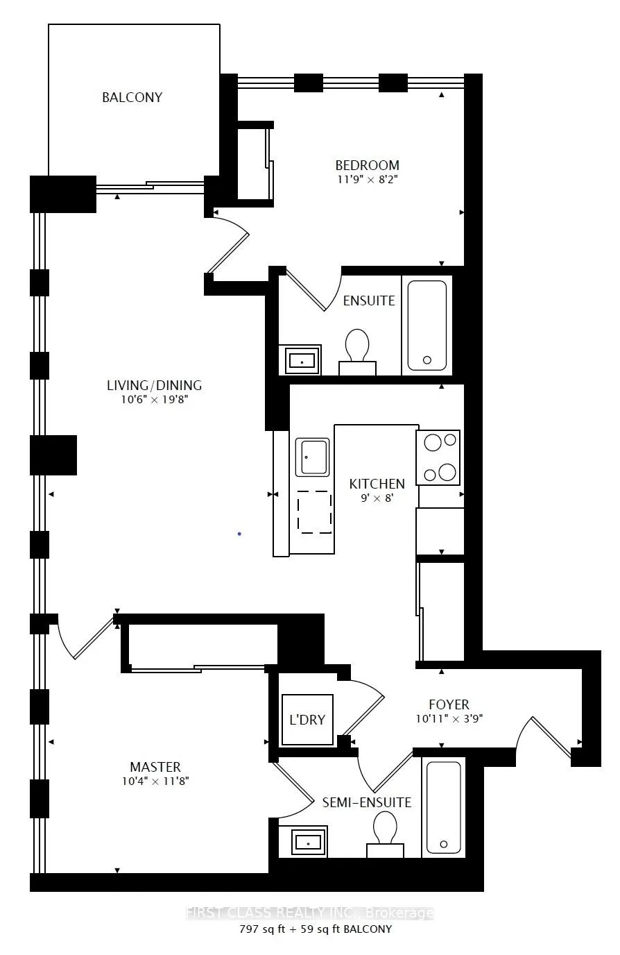Photo 18 of Unit 1802, 55 Regent Park Boulevard, Toronto, Regent Park — HOMEH