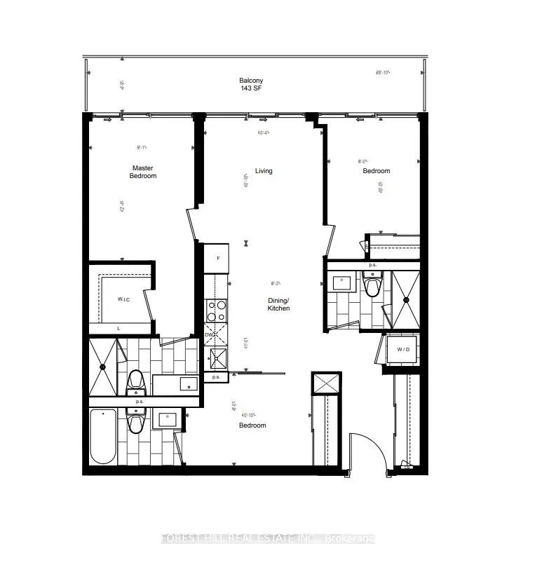 Photo 17 of Unit 2606 E, 70 Princess Street E, Toronto, Waterfront Communities — HOMEH