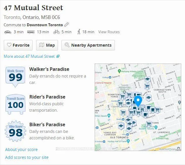 Photo 24 of Unit 2907, 47 Mutual Street, Toronto, Church-Yonge Corridor — HOMEH