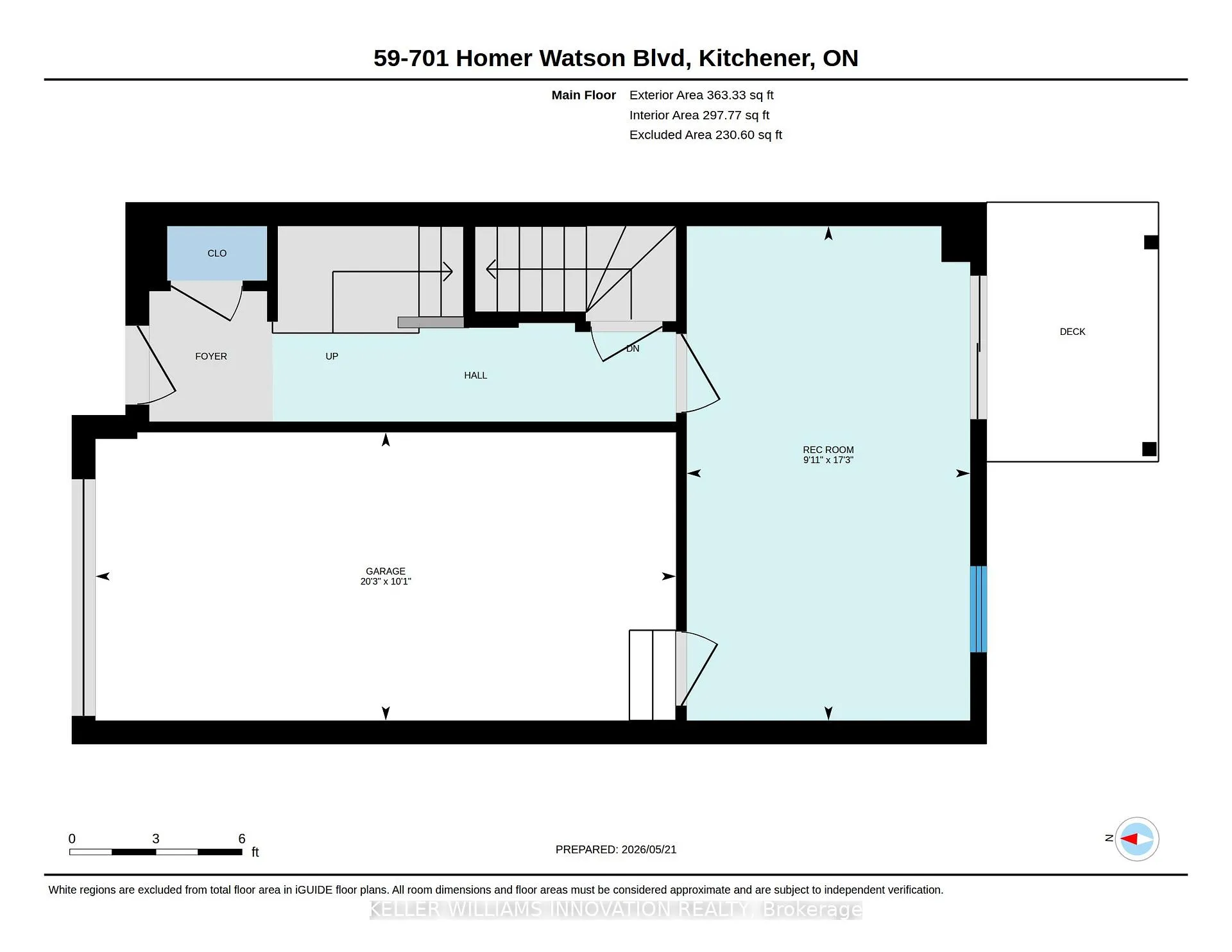 Photo 47 of Unit 59, 701 Homer Watson Boulevard, Kitchener — HOMEH