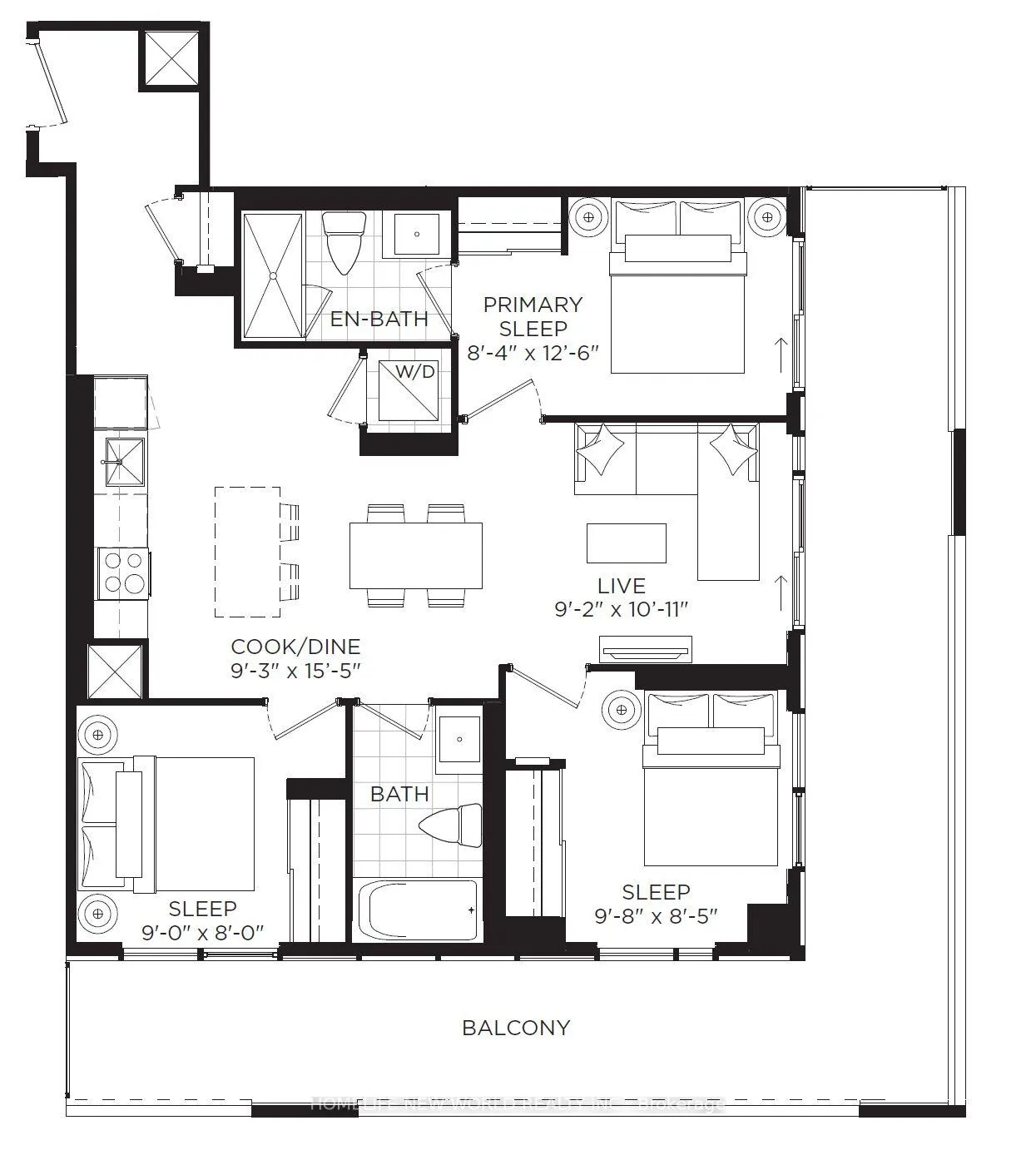 Photo 20 of Unit 811, 285 Dufferin Street, Toronto, South Parkdale — HOMEH
