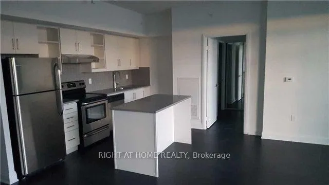 Front of Unit 1413, 160 Vanderhoof Avenue