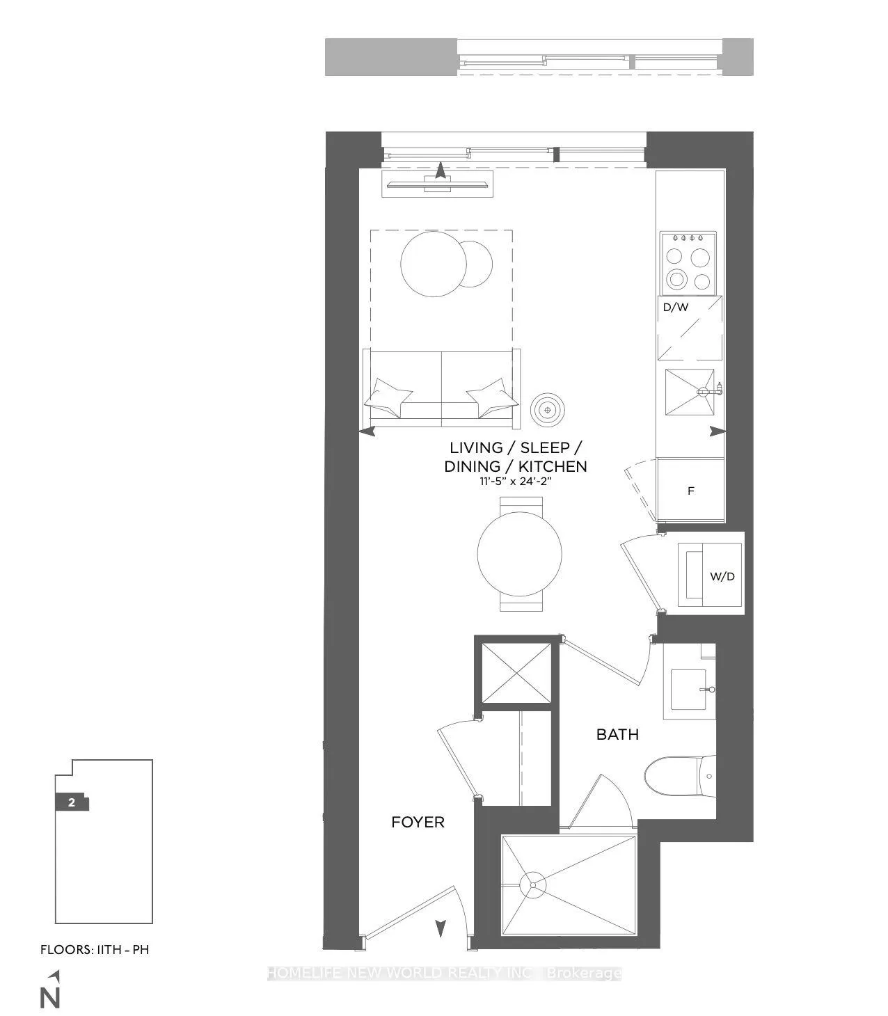 Photo 22 of Unit 2502, 252 Church Street, Toronto, Church-Yonge Corridor — HOMEH