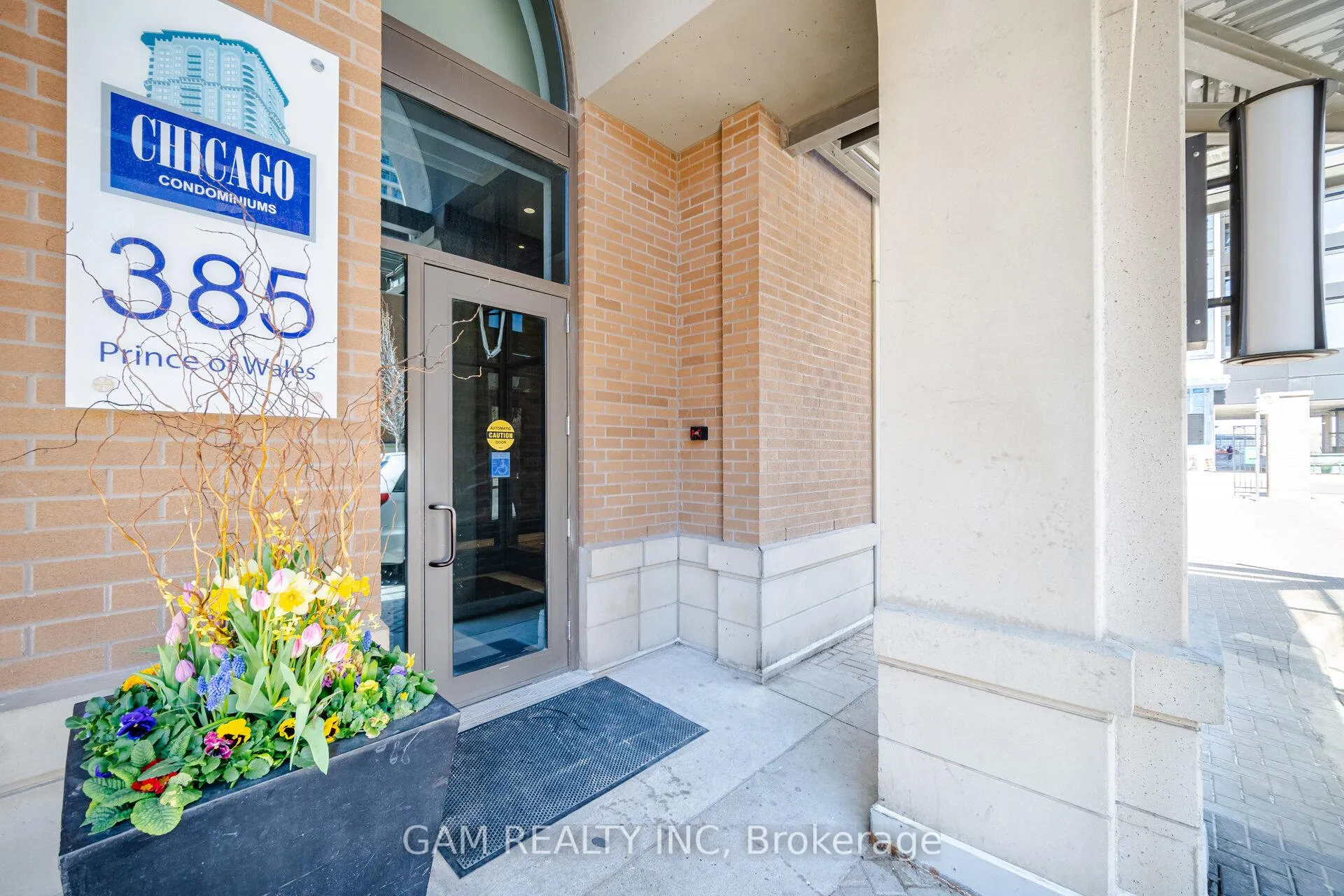 Front of Unit 1102, 385 Prince Of Wales Drive