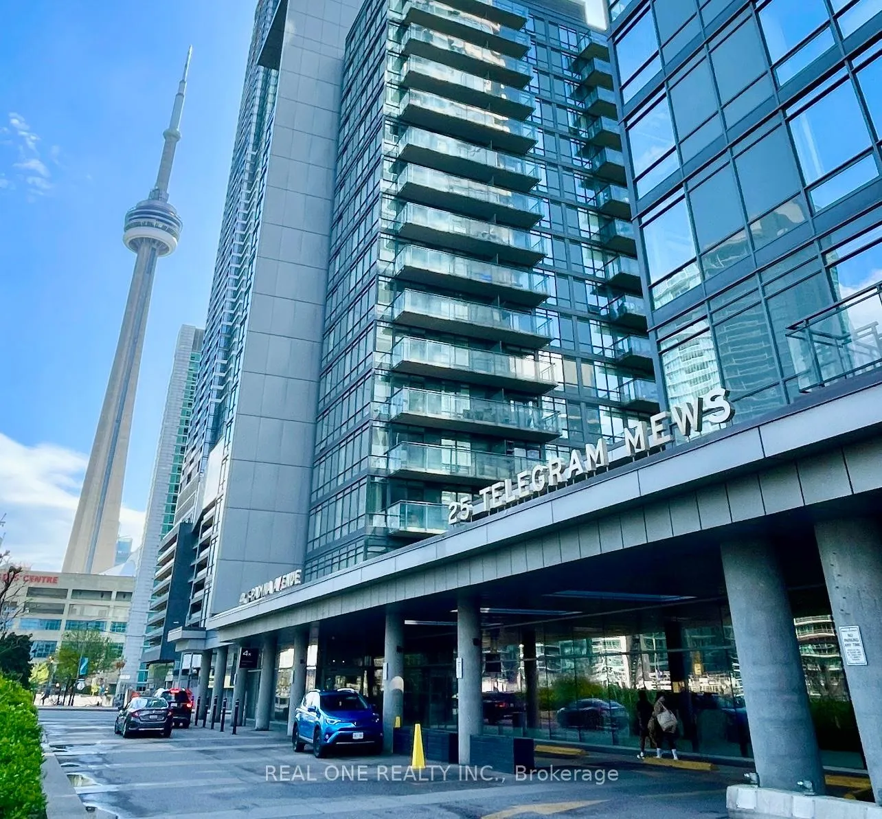 Front of Unit 2816, 25 Telegram Mews