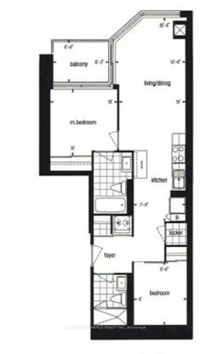 Photo 5 of Unit 2116, 386 Yonge Street, Toronto, Bay Street Corridor — HOMEH