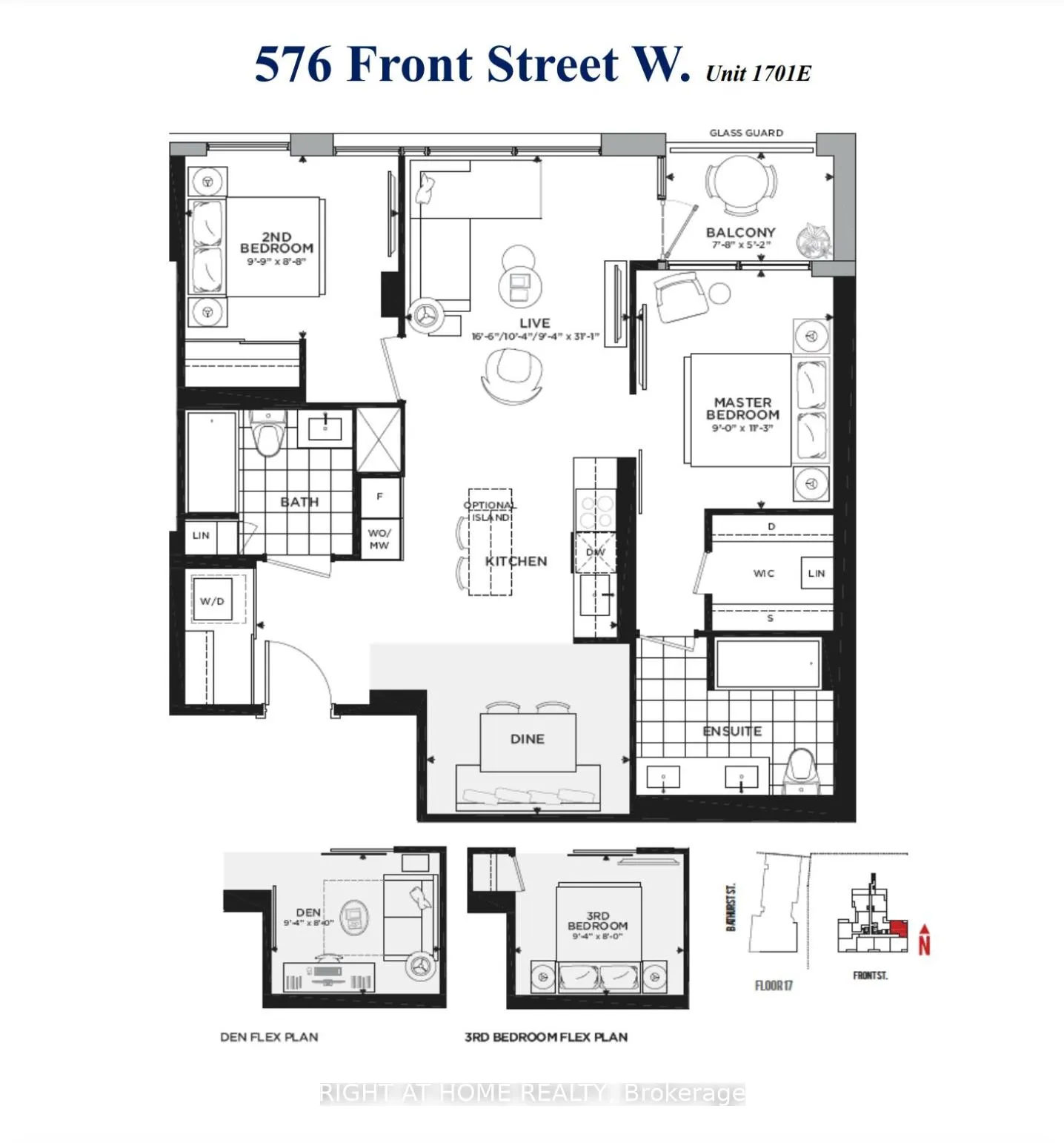 Photo 34 of Unit 1701, 576 Front Street W, Toronto, Waterfront Communities — HOMEH