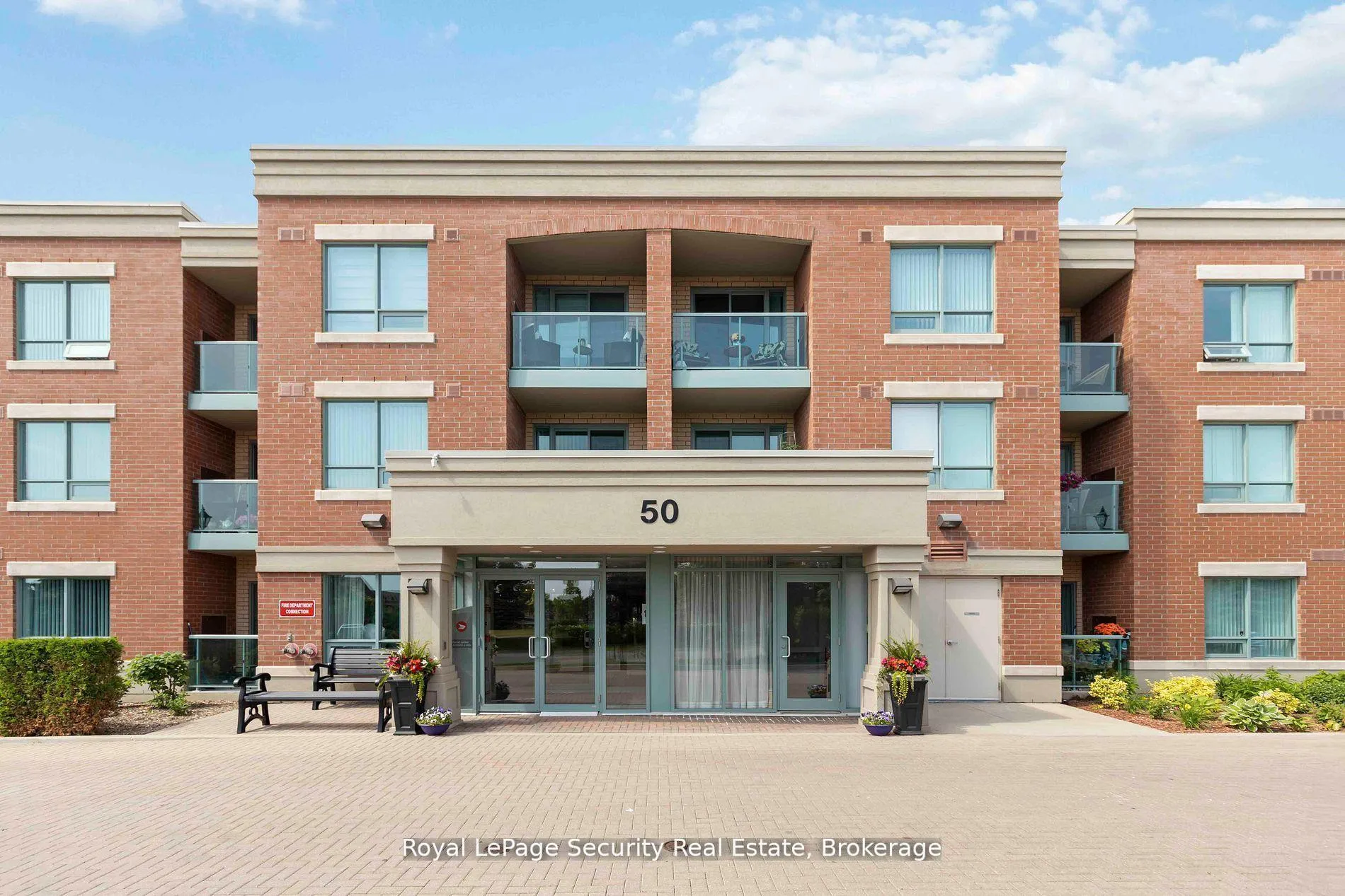 Front of Unit 210, 50 Via Rosedale Way