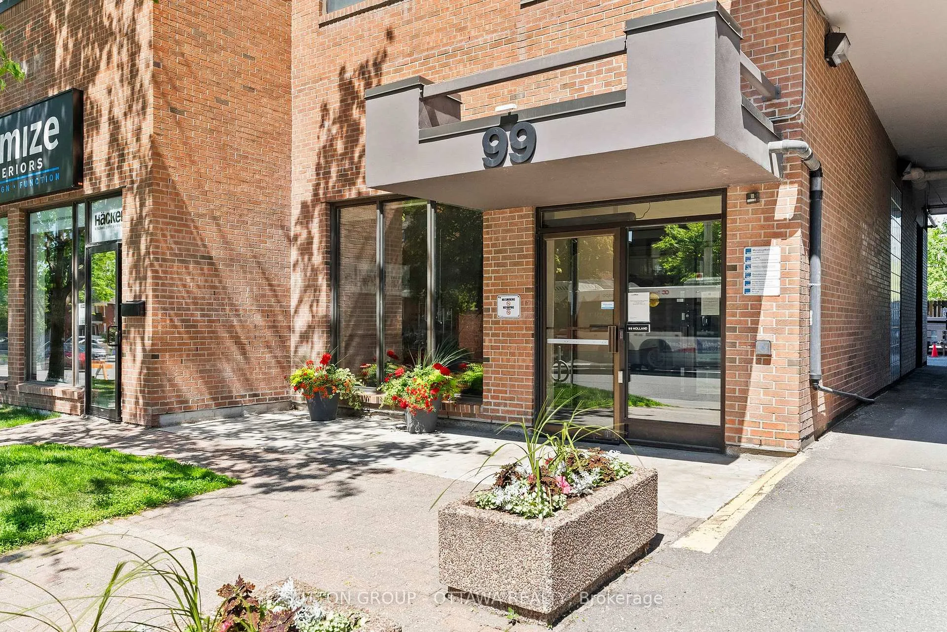 Front of Unit 702, 99 Holland Avenue